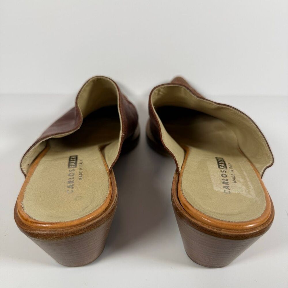 Carlos Falchi Vintage Mules - Picture 4 of 6